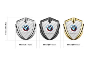 BMW Emblema Silicone Badge Stile Minimal Uni-Size